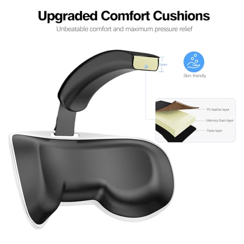 Head Strap Compatible with Oculus Quest 2,Meta Quest 2 Accessories Adjustable Elite Strap Replacement for Enhanced Comfort Support and Gaming Immersion in VR (Comfort Head Strap only)