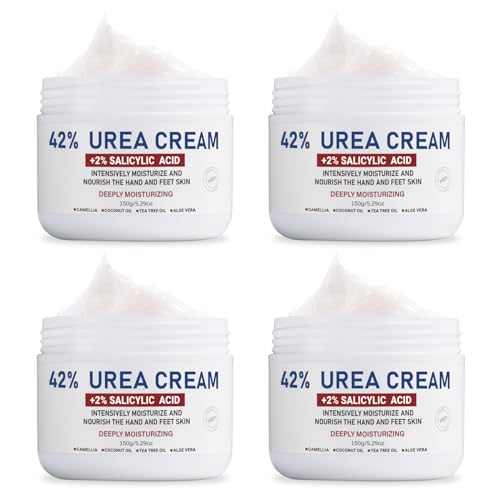 OUKEYA Urea Cream 40 Percent Tube 3 Oz, Urea Foot & Hand Cream for Dry Cracked, 40 per Urea Lotion for Feet Maximum Strength