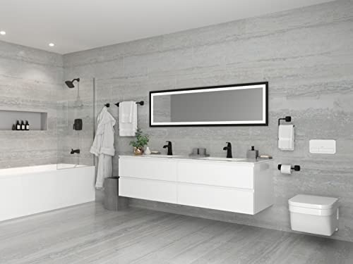 Pfister Bellance Bathroom Sink Faucet, Single Handle, Single Hole or 3-Hole, Matte Black Finish, LF042BLLB