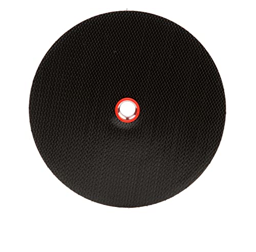 3M Hook and Loop Disc Pad Holder - For Hook and Loop Discs - For Rotary Sander, Angle Grinder, Disc Sander - 7' x 7/8' Center Post, 5/8'-11 Thread - 20245