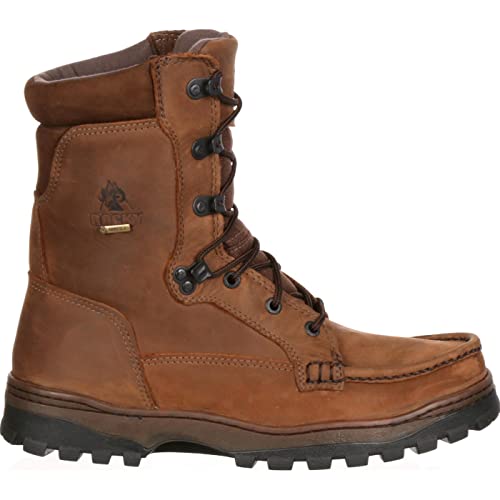 ROCKY Outback Gore-Tex Waterproof Boot, Light Brown, Size 11(ME)