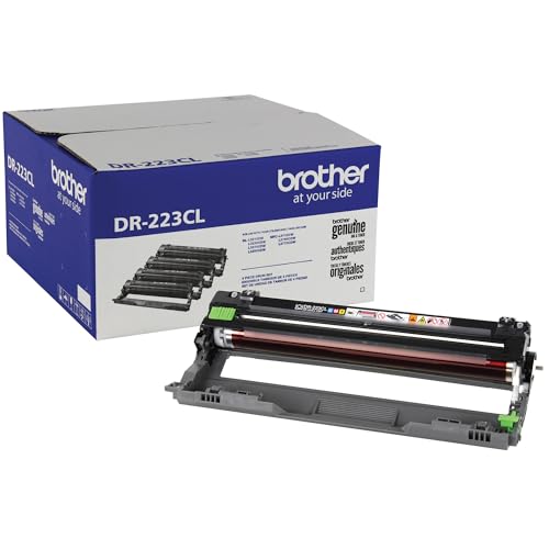 Brother Genuine -Drum Unit, DR223CL, Seamless Integration, Yields Up to 18,000 Pages,Black
