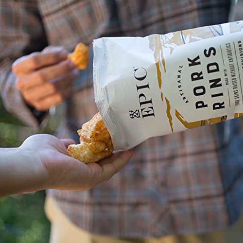 EPIC BBQ Pork Rinds Gluten Free, 2.5oz