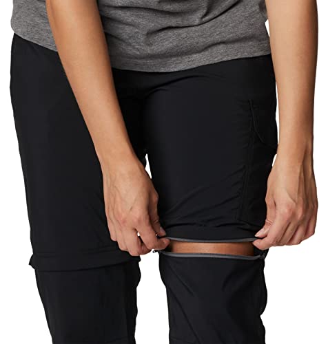 Columbia Women's Silver Ridge Utility Convertible Pant, Black, 14