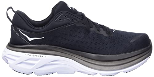 Hoka Men's Bondi 8 Sneaker, Frost/Gold, 7