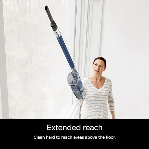 Shark Anti-Allergen Cordless Lightweight Stick Vacuum, 40 min runtime, Blue