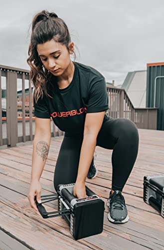 PowerBlock EXP 70-90lb. Dumbbell Kit, Stage 3 Expansion Kit, Only Compatible After Stage 1 & Stage 2 EXP Adjustable Dumbbells Purchase, Durable Steel, Innovative Workout Equipment, 2 Pack