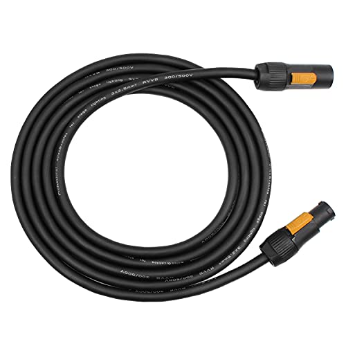 BESCOOS Toronce PowerCon True Waterproof Locking PowerCon 20A Outdoor Protection IP65 Chassis Connectors (SAC3FX_1 Pack)