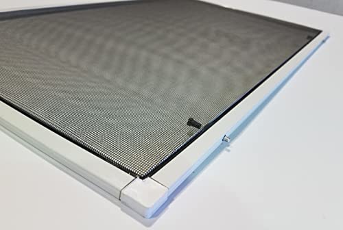 Metro Screenworks Custom Window Screens Fully Assembled and Ready to Install - Window Screen Replacement for House, (Almond) Pre-Framed Mesh Replacement Window Screens, Home, Patio, & More