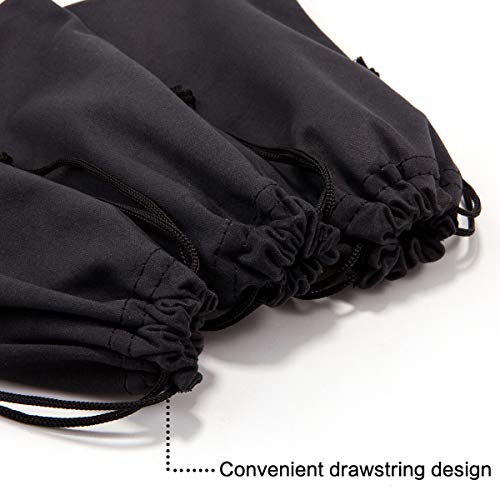 Pink Sunglasses Case Pouch Soft -3 Pack Eyeglasses Sleeve for Women Eyewear Storage Bag Microfiber