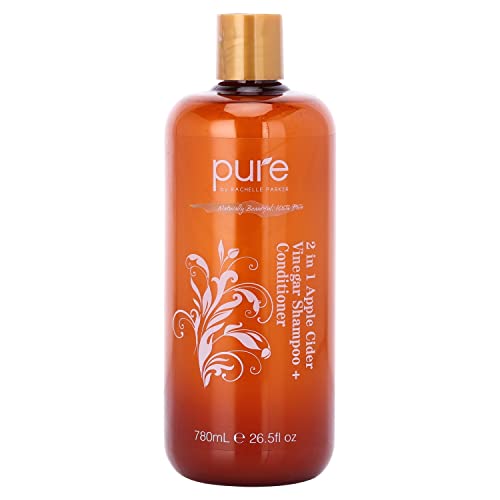 Apple Cider Vinegar 2-in-1 Shampoo & Conditioner Set - For Damaged Hair & Dandruff Control. Sulfate-Free Formula