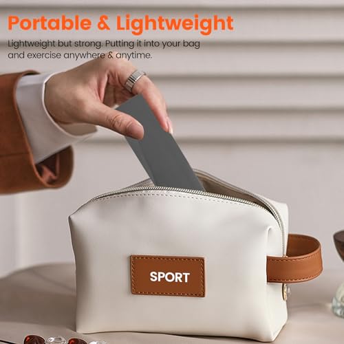 4.9ft Resistance Bands Set, Exercise Bands for Working Out, Elastic Bands for Home Exercise, Gym, Physical Therapy Bands for Stretch, Recovery, Yoga, Pilates, Rehab, Strength Training - Colorful