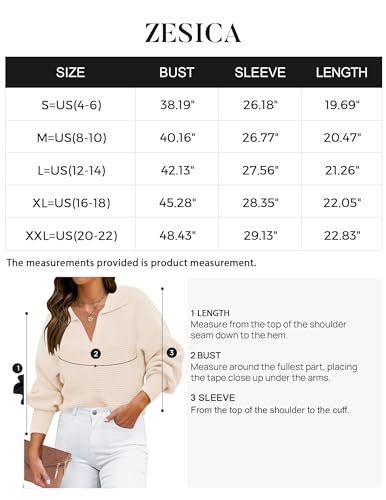ZESICA Women's 2024 Fall Lapel Collar V Neck Long Sleeve Ribbed Knit Comfy Loose Casual Pullover Sweater Jumper Top,Purple,Small