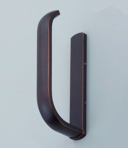 ELLO&ALLO Oil Rubbed Bronze Toilet Paper Holder Bathroom Accessories Wall-Mounted, Rust Protection
