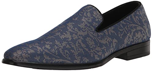 Stacy Adams Men's Savino Slip On Loafer, Black, 10.5