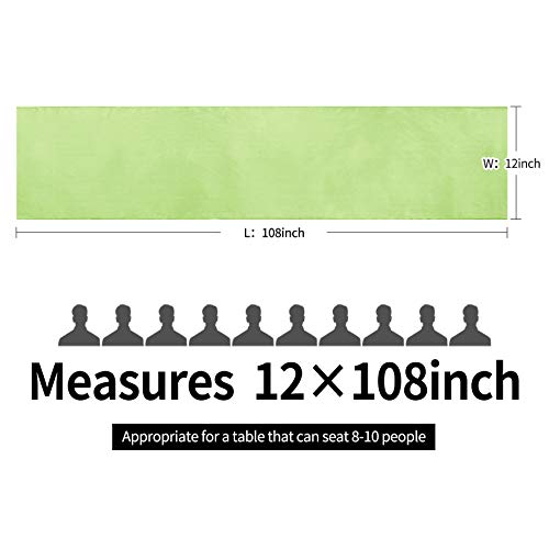 10-Pack Satin Table Runner Purple 12 x 108 inches Long, Table Runners for Wedding, Birthday Parties, Banquets Decorations(10 Pack, 12x108 Inch, Purple)