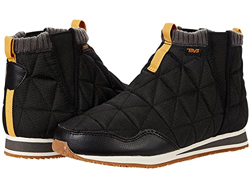 Teva Women's Reember Mid Moccasin, Black, 5