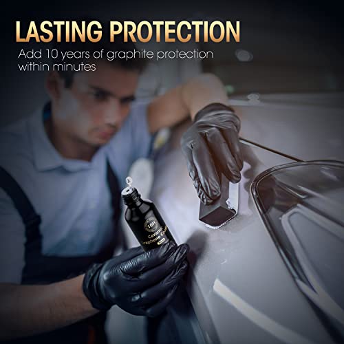 šššÆšš§ššš ššæš®š½šµš²š»š² Ceramic Coating for Cars (70ml) - 10H Graphene Coating for Car Detailing - 10+ Years of Long Lasting Protection - Ultra High Gloss & Shine, Extremely Hydrophobic