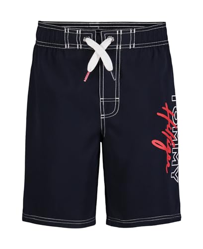 Tommy Hilfiger Boy's Tie-Dye Swim Trunks (Toddler/Little Kids) Nebulas Blue 4T Toddler