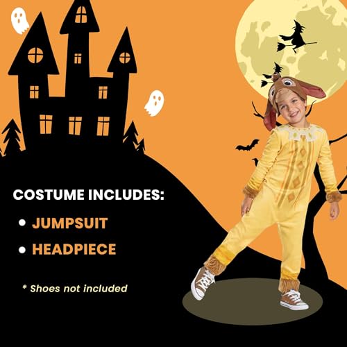 Valentino Toddler Costume, Official Disney Wish Costume with Attached Tail and Hood