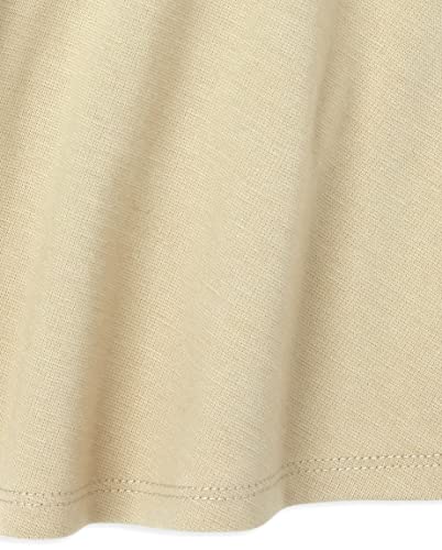 The Children's Place girls Ponte Knit Skort, Sandy/Tidal, X-Small US