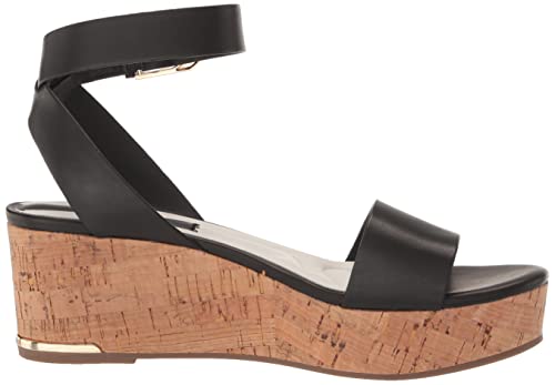 Franco Sarto Womens Presley Platform Wedge Sandal Multi Snake Print Faux Leather 8.5 M