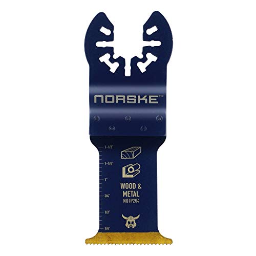 Norske Tools NOTP236 3-in-1 Cutting, Scrapper & Rasping Oscillating Multi Tool Accessory | Oscillating Saw Blades