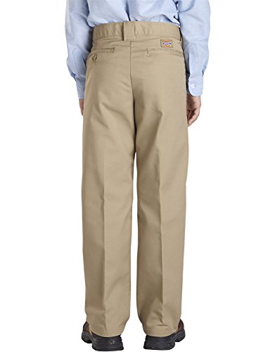 Dickies Boys' Big Slim Straight Pant, Black v1, 20