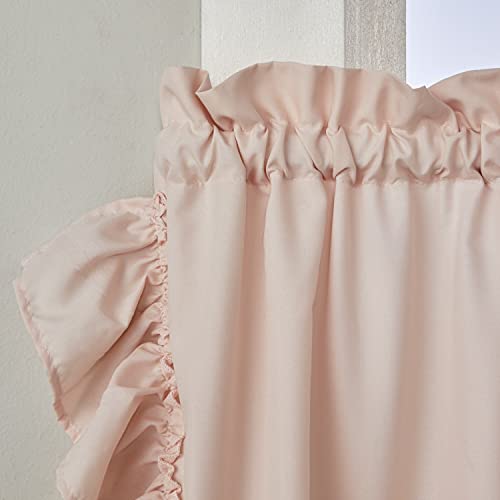 SKL Home by Saturday Knight Ltd. Sarah Tier Pair (2-Pack),82x24,Blush