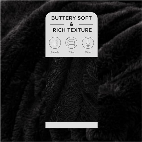 Bedsure Soft Dusty Pink Blankets Queen Size for Bed, Fluffy Fuzzy Blankets for Full Queen Bed, Cozy Plush Sherpa Fleece Faux Fur Blanket for Winter, Thick Warm Blanket Gifts for Women, Men, 90x90