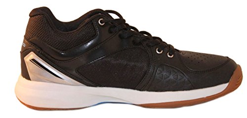 HEAD Men's Sonic 2000 MID Racquetball/Squash Indoor Court Shoes (Non-Marking) (White/Blue) 12.5 (D) US