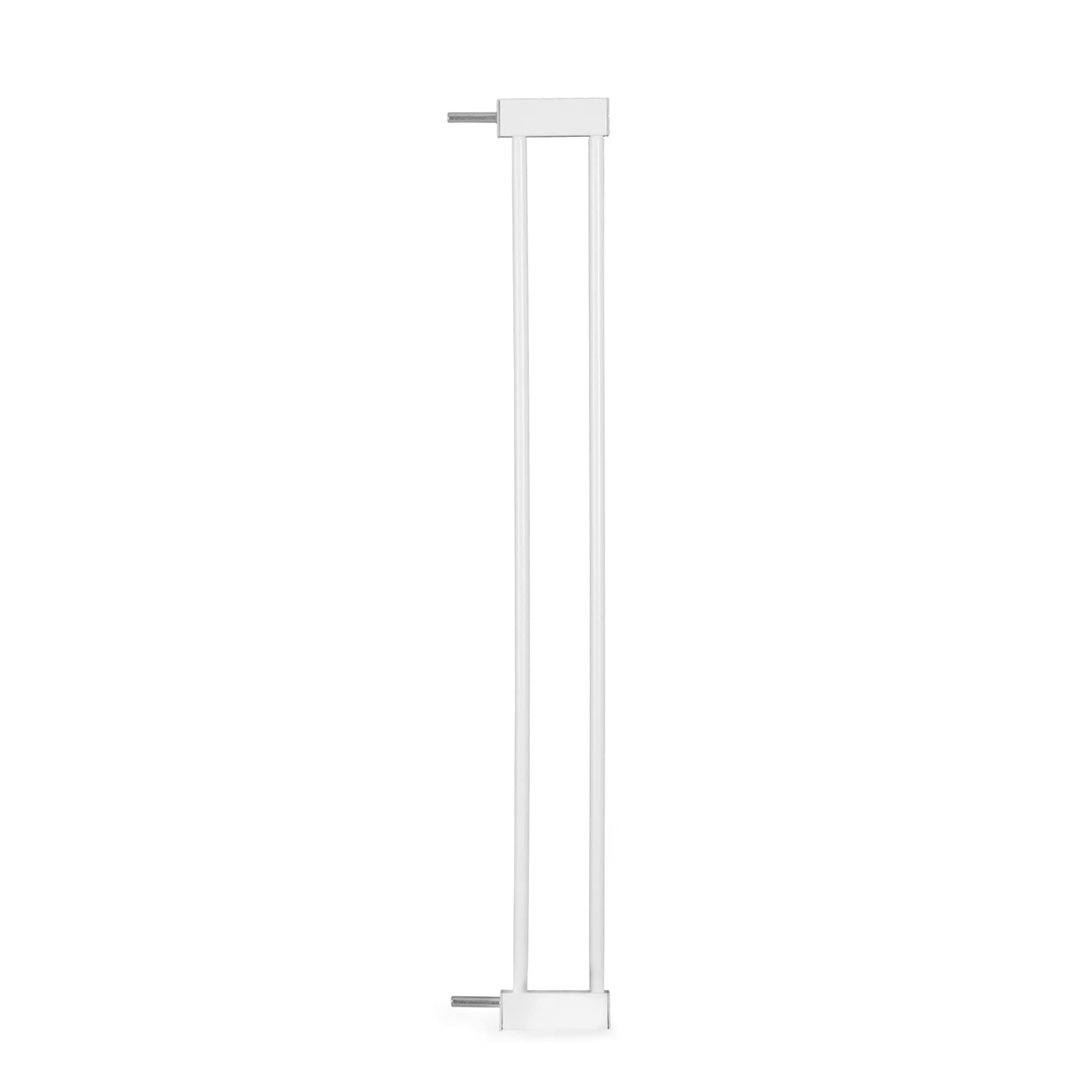 Hauck Open N Stop Pressure Fit Baby & Pet Safety Gate w/ 3.5" Extension, Accommodates 33 to 35" Wide Home Doorway, Stairway, or Hallway, White