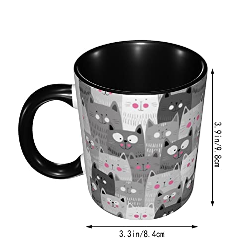 Yrebyou Gemstones and Diamond Coffee Mug 11oz Ceramic Tea Cup for Women Men Birthday Christmas Gifts Office Home Microwave Funny Novelty