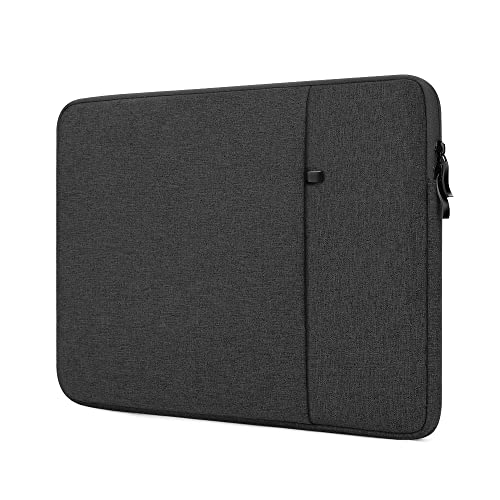 ProElife 13-Inch Laptop Sleeve Case for 2025-2022 MacBook Air 13.6 inch with M4 M3 M2 Chip and MacBook Pro 13'' M2 Chip Accessory Traveling Carrying Bag Water-Resistant Cover Simple Case (Black)