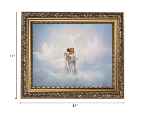 1home FRM PRT 13" Hahlbohm Homecomng, Ornate Gold Frame