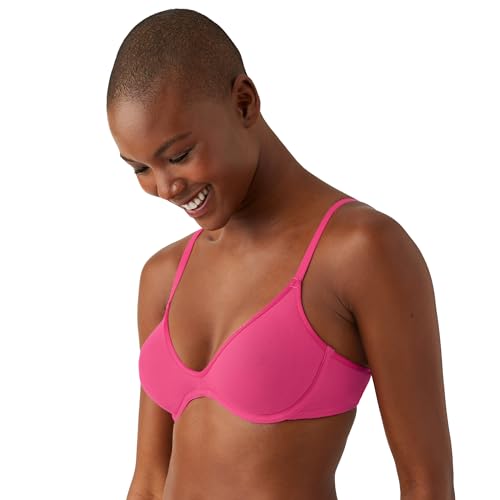 b.tempt'd by Wacoal Women's Cotton to a Tee Scoop Underwire Bra, Potent Purple