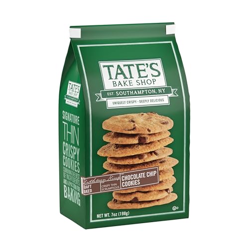 Tate's Bake Shop Cookies Variety Pack, Salted Caramel Chocolate Chip & Chocolate Chip Cookies, 4 - 7 oz Bags
