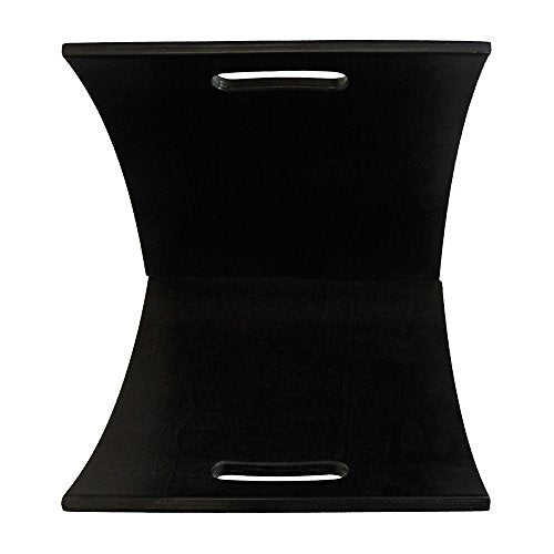 Oceanstar Contemporary Wooden Magazine Rack, Espresso