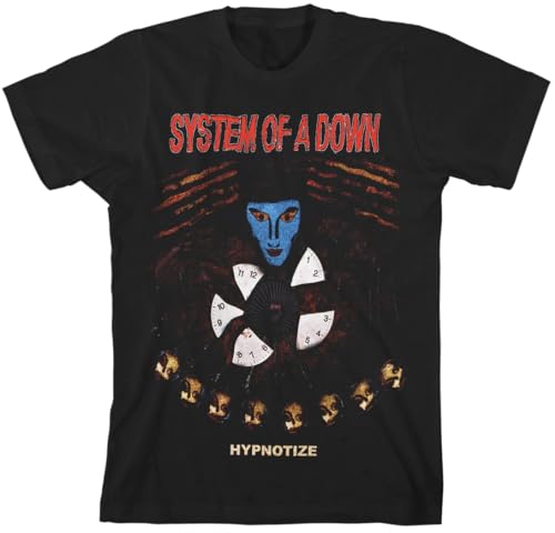 System Of A Down Unisex's Standard Hypnotize T-Shirt, Black
