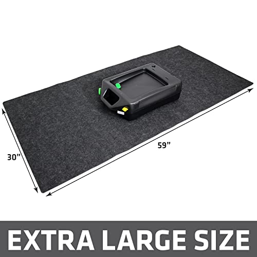 Armor All Premium Oil Spill Mat, Garage Floor Maintenance Mat (30" x 59"), Absorbent Oil Pad, Reusable, Washable, Durable, Waterproof Backing Contains Liquids, Protects Surface (USA Made)