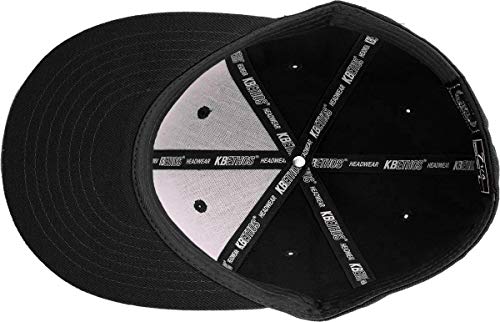KBETHOS KNW-2364 The Real Original Fitted Flat-Bill Hats True-Fit, 9 Sizes & 20 Colors, 8 (Kelly Green)