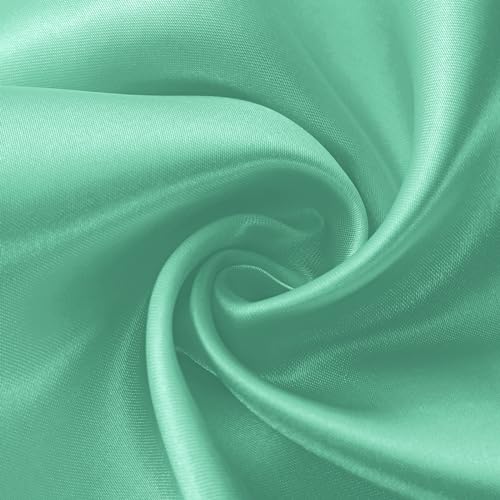 Horbaunal 24 Pack Light Pink Satin Table Runner 12 x 108 Inch, Smooth Table Runners for Wedding Banquets Birthday Party