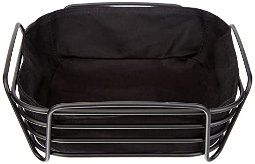 Blomus DELARA Bread Basket Large, Black