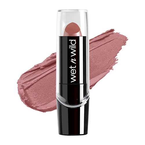 L.A. COLORS 16 Color 1.02 Ounce Eyeshadow Palette and wet n wild 0.13 Ounce Fuchsia with Blue Pearl Hydrating Lipstick Bundle