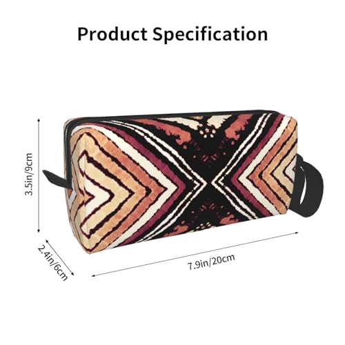 JKJOJIA Red Brick Wall Novelty Makeup Bag Organizer Small Cosmetic Bags Portable Travel Toiletry Bag With Handle Simple Accessories Storage Zipper Pouch For Women Girl
