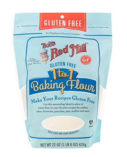 Bob's Red Mill Gluten Free Oat Flour, 18 oz (Pack of 1) - Gluten Free, Whole Grain, Vegan, Kosher