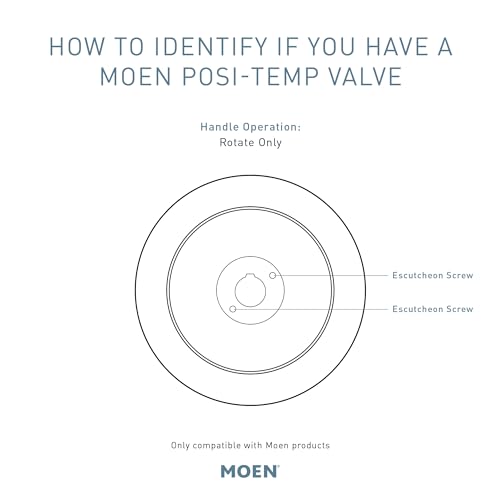 Moen T2692ORB Voss Posi-Temp Pressure Balancing Shower Trim Kit, Valve Required, Oil Rubbed Bronze