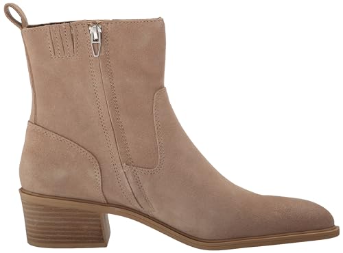 Dolce Vita Women's Bili Fashion Boot, Taupe Suede H2O, 6