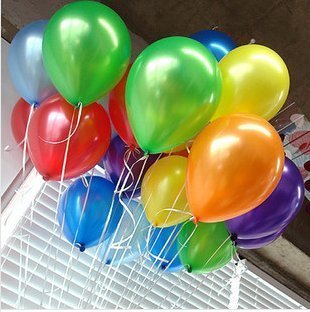 PAVILIA Balloons (144 Pieces), Assorted Colors, 12"