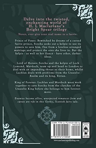 Bright Spear Trilogy: A Gothic Scottish Fairy Tale